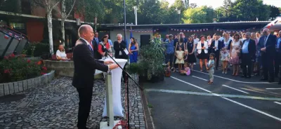 Réception zum 14. Juli – Empfang Lycée français Victor Hugo