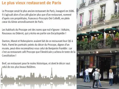 PARIS ANECDOTES