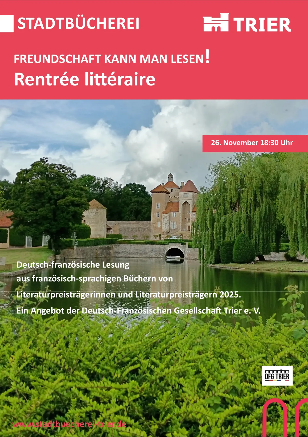 Rentrée littéraire in der Stadtbibliothek